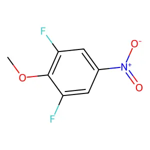 2,6-Difluoro-4-nitroanisole structure
