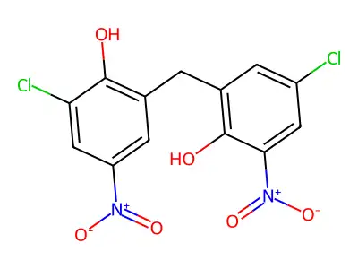 Nitroclofene structure