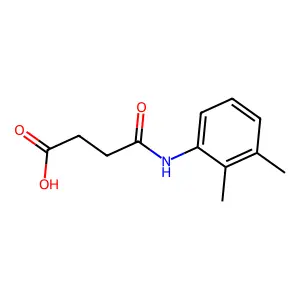 4-(2,3-Dimethylanilino)-4-oxobutanoic acid structure
