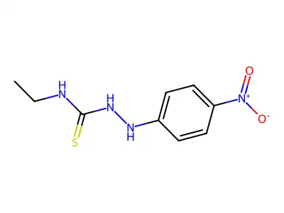 3-Ethyl-1-[(4-nitrophenyl)amino]thiourea structure