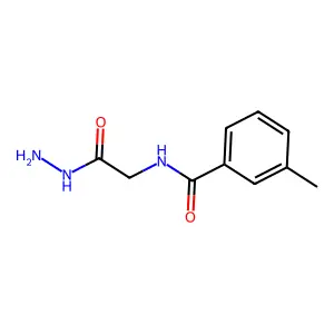 N-(2-hydrazinyl-2-oxoethyl)-3-methylbenzamide structure