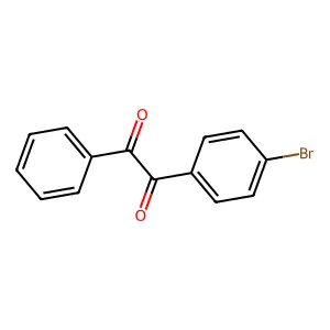1-(4-Bromophenyl)-2-phenylethane-1,2-dione structure