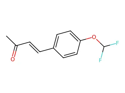 4-(4-(Difluoromethoxy)phenyl)but-3-en-2-one structure