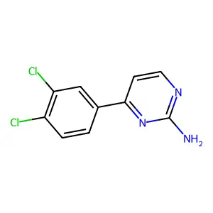4-(3,4-Dichlorophenyl)pyrimidin-2-amine structure