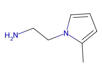 2-(2-Methylpyrrol-1-yl)ethanamine structure