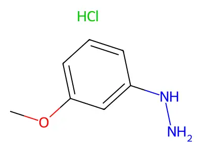 (3-Methoxyphenyl)hydrazine structure