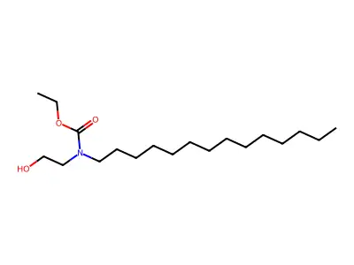 ethoxy-N-(2-hydroxyethyl)-N-tetradecylcarboxamide structure