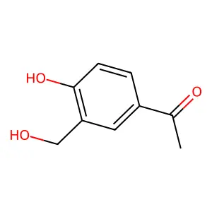 1-(4-Hydroxy-3-(hydroxymethyl)phenyl)ethanone structure