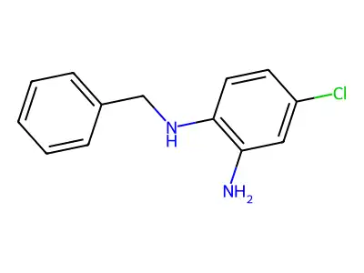 N~1~-Benzyl-4-chlorobenzene-1,2-diamine structure