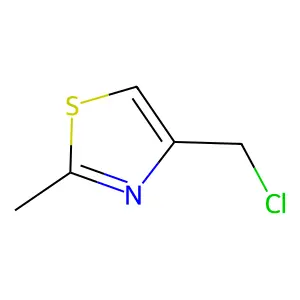 4-(Chloromethyl)-2-methyl-1,3-thiazole--hydrogen chloride (1/1) structure
