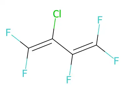 2-Chloropentafluoro-1,3-butadiene structure
