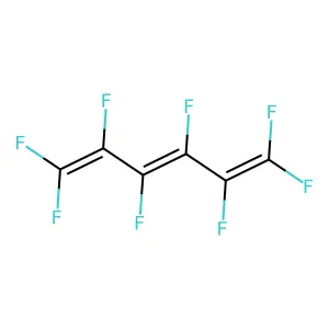1,3,5-Hexatriene, 1,1,2,3,4,5,6,6-octafluoro- structure