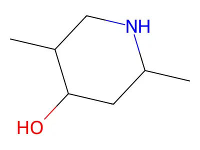 2,5-Dimethylpiperidin-4-ol structure