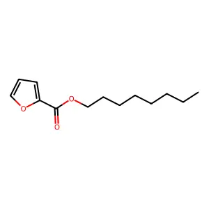 Octyl 2-furoate structure