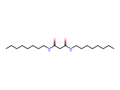 N,N'-dioctylpropanediamide structure