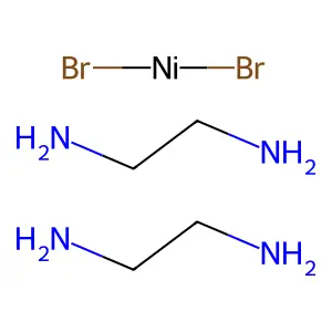 Bis(2-azanidylethylazanide);dibromonickel structure