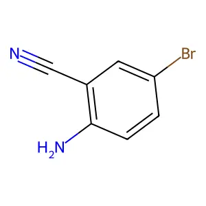 2-Amino-5-bromobenzonitrile structure