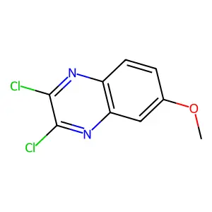 2,3-Dichloro-6-methoxyquinoxaline structure