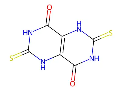 2,6-Bis(sulfanylidene)-1,5-dihydropyrimido[5,4-d]pyrimidine-4,8-dione structure