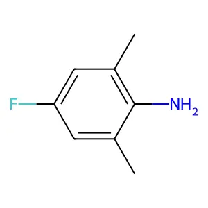 4-Fluoro-2,6-dimethylbenzenamine structure