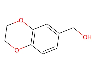 2,3-Dihydro-1,4-benzodioxin-6-methanol structure