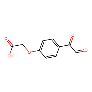 Benzeneacetic acid, 2-(2-chloro-4-ethylphenoxy)-5-methyl- structure