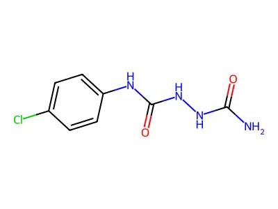 1-(Carbamoylamino)-3-(4-chlorophenyl)urea structure