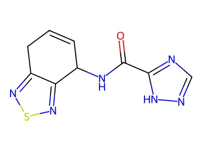 N-(4,7-Dihydrobenzo[c][1,2,5]thiadiazol-4-yl)-1H-1,2,4-triazole-5-carboxamide structure