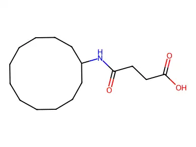 4-(Cyclododecylamino)-4-oxobutanoic acid structure