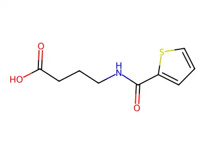 4-(Thiophen-2-ylformamido)butanoic acid structure