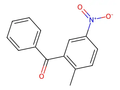2-Methyl-5-nitrobenzophenone structure