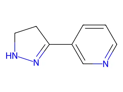 3-(4,5-dihydro-1H-pyrazol-3-yl)pyridine structure