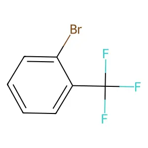 Benzene, 1-bromo-2-(trifluoromethyl)- structure