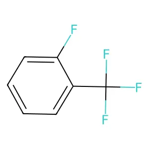 Benzene, 1-fluoro-2-(trifluoromethyl)- structure