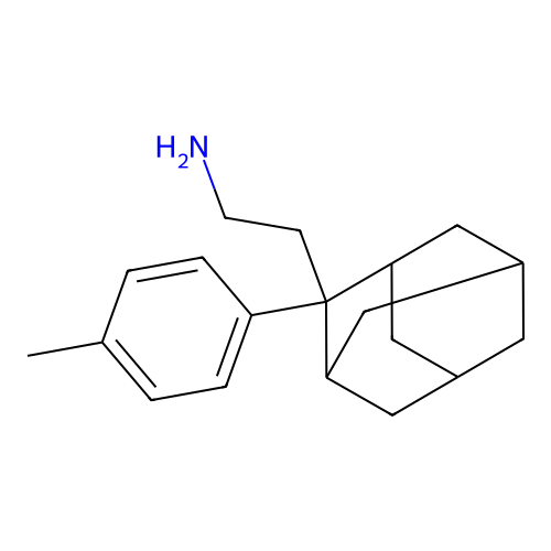 2-[2-(4-Methylphenyl)-2-adamantyl]ethanamine structure