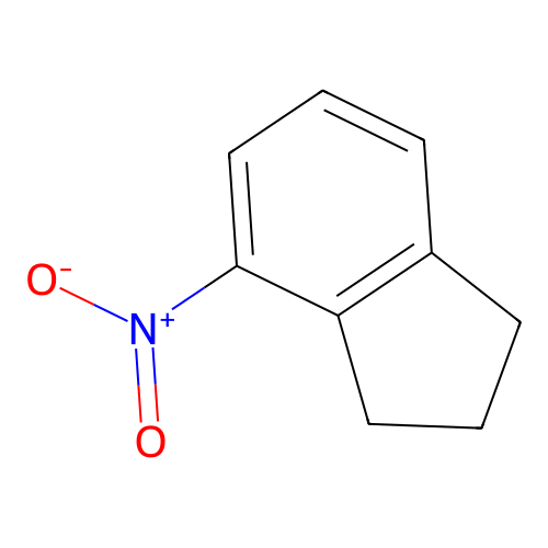 4-Nitroindan structure