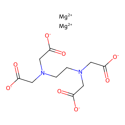 Edetic Acid, Magnesium Salt structure