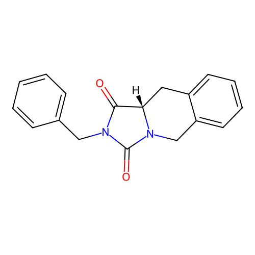 (S)-2-benzyl-10,10a-dihydroimidazo[1,5-b]isoquinoline-1,3(2H,5H)-dione structure