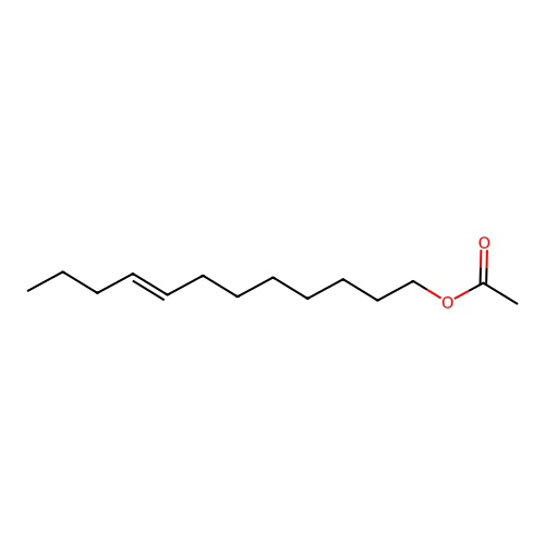 8-Dodecenyl acetate, (8E)- structure