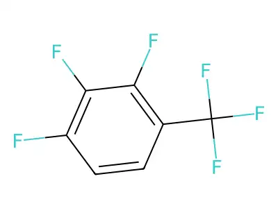 1,2,3-Trifluoro-4-(trifluoromethyl)benzene structure