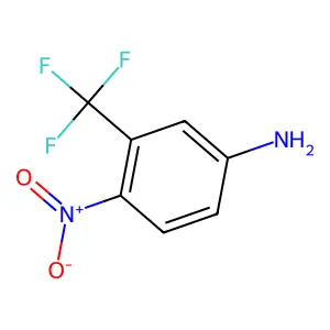 4-Nitro-3-(trifluoromethyl)aniline structure
