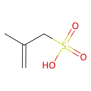 2-甲基丙烯-1-磺酸 structure