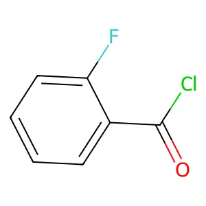 2-Fluorobenzoyl chloride structure