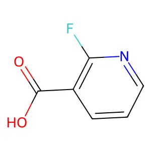 2-氟烟酸 structure
