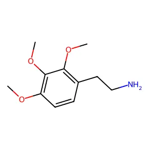 2,3,4-Trimethoxyphenethylamine structure