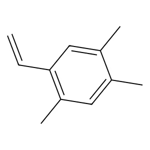 1-Ethenyl-2,4,5-trimethylbenzene structure