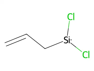 Dichloro(prop-2-enyl)silane structure