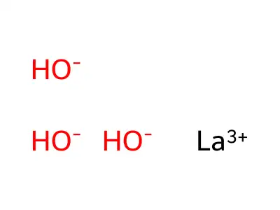 Lanthanum trihydroxide structure