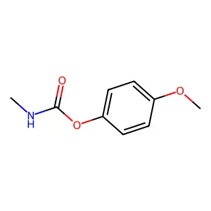 4-Methoxyphenyl methylcarbamate structure