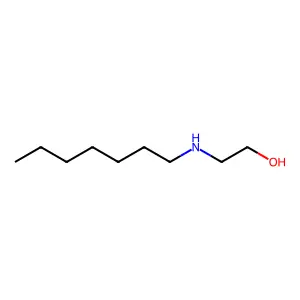 2-(Heptylamino)ethan-1-ol structure